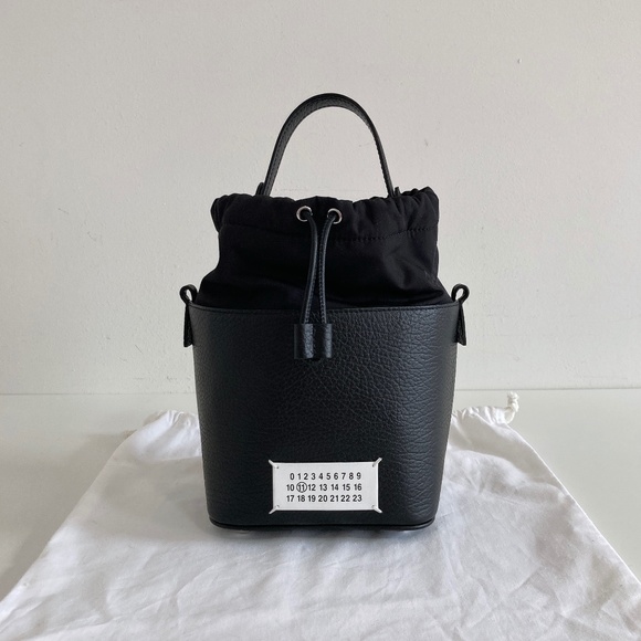 MAISON MARGIELA Black 5AC Bucket Bag